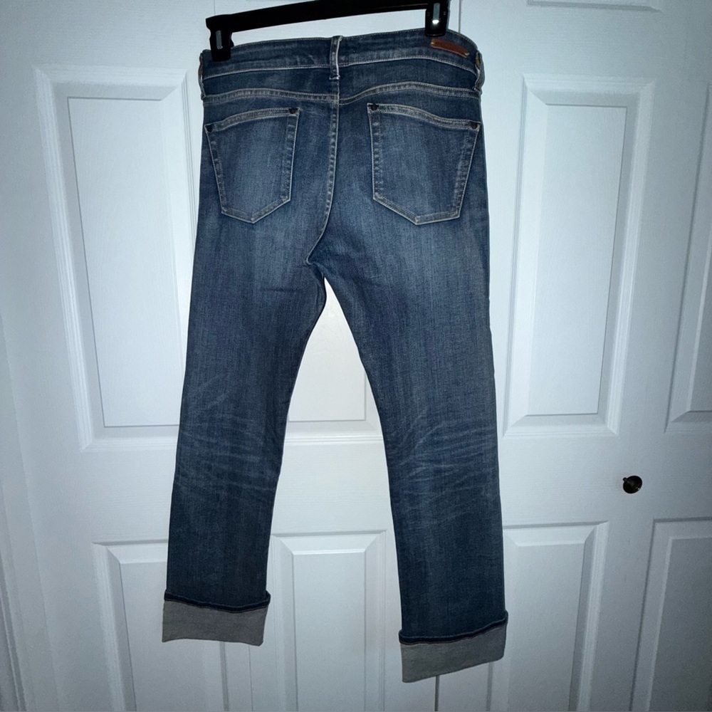Anthropologie Pilcro and the Letterpress parallel cuffed jeans size 30 medium - Picture 2 of 16